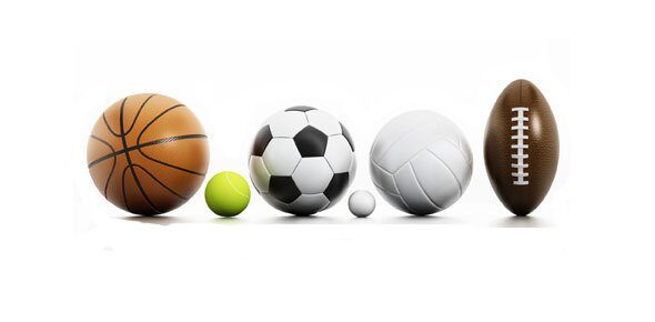 Various Sports Balls